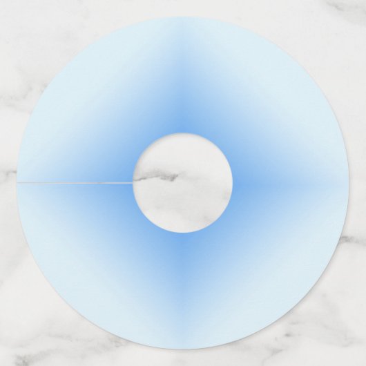 ファンタジー飛んでいるブルーバードウイングファンシーイエローテール ワイングラスタグ (裏面)