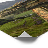 ファンタジー飛んでいるワイヴァーン・ドラゴン・リアル・モンスター ポスター (角)