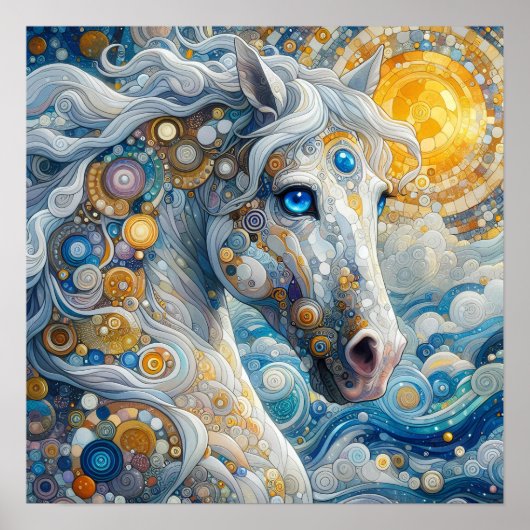 ファンタジー馬のポスター ポスター (正面)