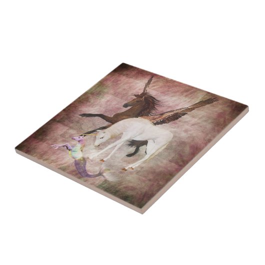 ファンタジー馬 タイル (側面)