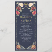 ファンタジー魅惑フローラ庭園の結婚式 プログラム (正面)