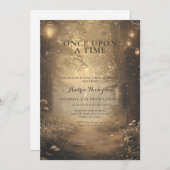 ファンタジー魅惑ブライダルシャワー 招待状 (正面/裏面)