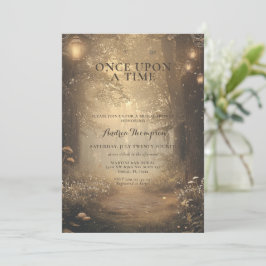 ファンタジー魅惑ブライダルシャワー 招待状