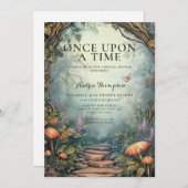 ファンタジー魅惑ブライダルシャワー 招待状 (正面/裏面)