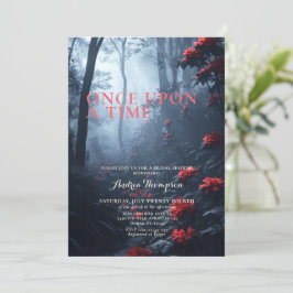 ファンタジー魅惑ブライダルシャワー 招待状