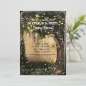 ファンタジー魅惑ラヴヴィンテージフォレストプロムダンス 招待状 (スタンド正面)