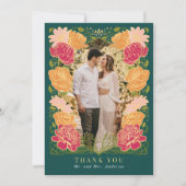 ファンタジー魅惑庭園の結婚式サンキューカード サンキューカード (正面)