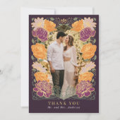 ファンタジー魅惑庭園の結婚式サンキューカード サンキューカード (正面)