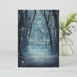 ファンタジー魔法の花嫁シャワー 招待状