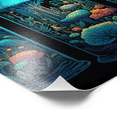 ファンタジー魔法ポスター フォトプリント (角)