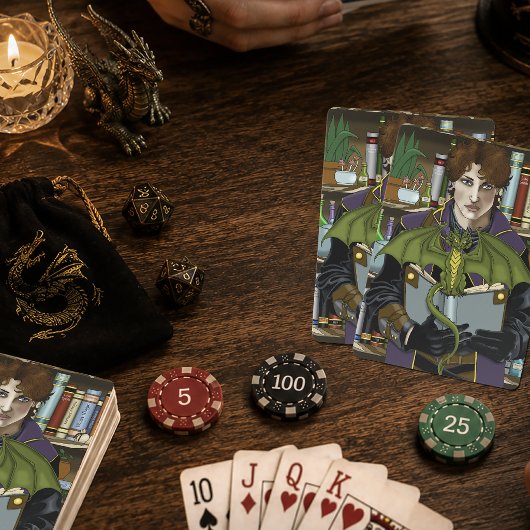 ファンタジー魔法使いの本 龍のポーション トランプ