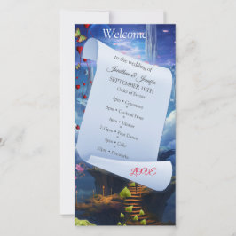 ファンタジー魔法風景デザイン