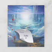 ファンタジー魔法風景デザイン プレイスカード (外部開封)