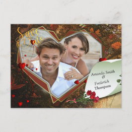 ファンタジー魔法風景デザイン 案内ポストカード