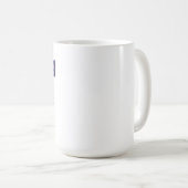 ファンタジー魔法 – 妖精が月に座って星 コーヒーマグカップ (正面右)