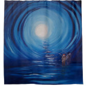 ファンタジー魚釣り シャワーカーテン (正面)