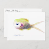 ファンタジー魚：ギリーのポストカード ポストカード (正面/裏面)