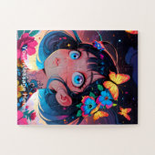 ファンタジー鮮やかとアニメ美術のキッズ融合ジグ ジグソーパズル (横)