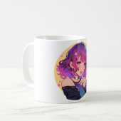 ファンタジー鮮やかガールコーヒーマグ コーヒーマグカップ (正面左)