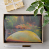 ファンタジー黄色キノコの分離 薄葉紙 (ギフト)