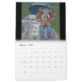 ファンタジー2020年カレンダー カレンダー (2月 2027)