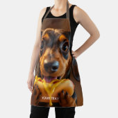 ファンタジー かわいい犬 ホットドッグ エプロン (インサイチュ)