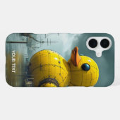 ファンタジー かわいい アヒル 戦艦 iPhoneケース (裏面横)
