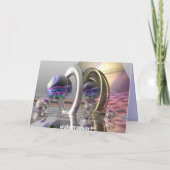 ファンタジー"こんにちは、こんにちは!" カード (裏面)