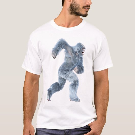 ファンタジー・イエティ・ランニング Tシャツ (正面)