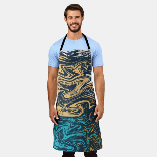 ファンタジー エプロン (着用した状態)