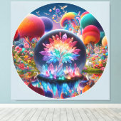 ファンタジー キャンバスプリント (インサイチュ (ウッドフロア))