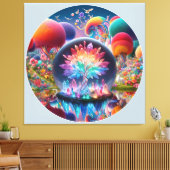 ファンタジー キャンバスプリント (インサイチュ (リビング))