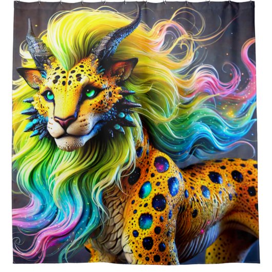 ファンタジー シャワーカーテン (正面)