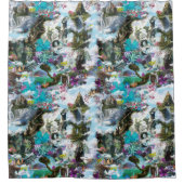 ファンタジー シャワーカーテン (正面)