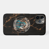 ファンタジー デザイン 大理石 | 死神 | モチベーション Case-Mate iPhoneケース (裏面(横))
