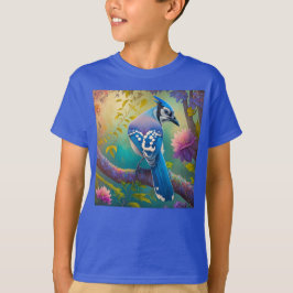 ファンタジー・バード アオカケス Tシャツ