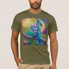 ファンタジー・バード アオカケス Tシャツ