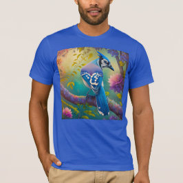 ファンタジー・バード アオカケス Tシャツ