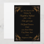 ファンタジー・フェアリーテイル・ウェディング 招待状 (正面/裏面)