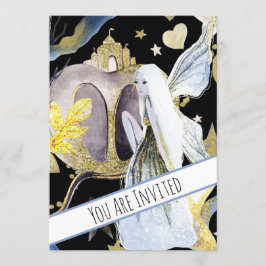 *~* ファンタジー フェアリー パンプキン ベイビー シャワー インビテーション