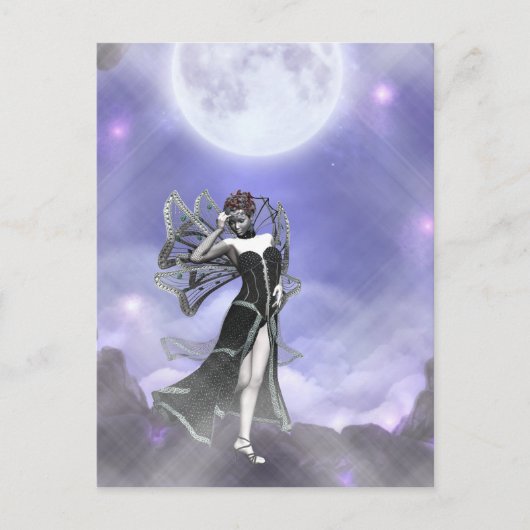 ファンタジー フェアリー ポストカード (正面)