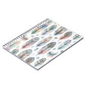 ファンタジー フェザー ノートブック (左側)