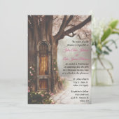 ファンタジー・フォレスト・フェアリー・ドアの招待状 招待状 (スタンド正面)