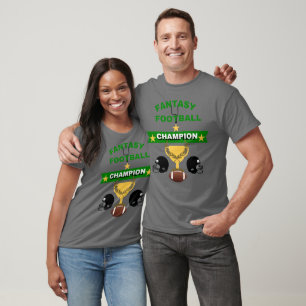 ファンタジー・フットボールの受賞者:紛れもないリーグ・チャンプ Tシャツ
