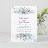 ファンタジー フラワー 招待状 (スタンド正面)