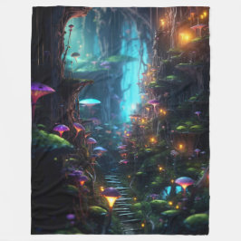 「ファンタジー」 フリースブランケット