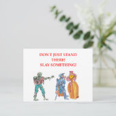 ファンタジー ポストカード (スタンド正面)