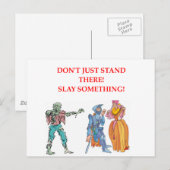 ファンタジー ポストカード (正面/裏面)