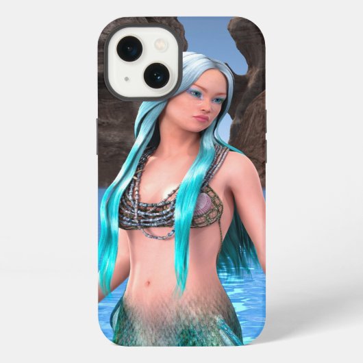 ファンタジー マーメイド iPhoneケース (裏面)