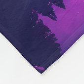 「ファンタジー・ムーン」 フリースブランケット (角)